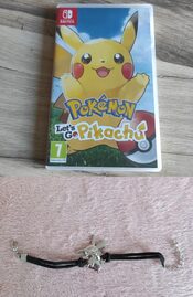 Pokémon Let's Go Pikachu + pulsera