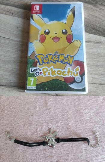 Pokémon Let's Go Pikachu + pulsera