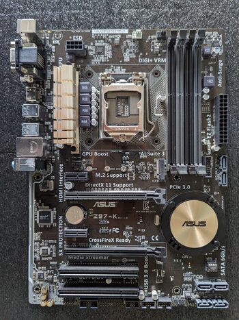Asus Z97-K/CSM Intel Z97 ATX DDR3 LGA1150 2 x PCI-E x16 Slots Motherboard
