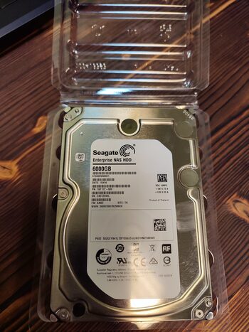 Seagate Enterprise NAS 6 TB HDD Storage