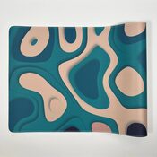 Extended Gaming Mousepad 90x40 cm - Teal Sand Dunes