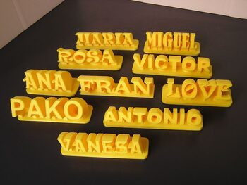 Buy Letrero con tu nombre personalizado en 3D