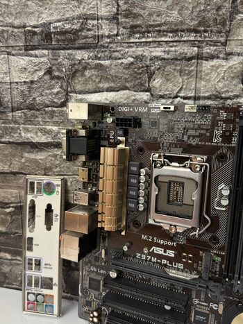 Asus Z97M-PLUS Intel Z97 Micro ATX DDR3 LGA1150 2 x PCI-E x16 Slots Motherboard for sale