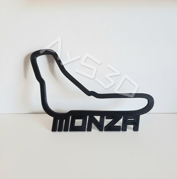 CIRCUITO MONZA Decorativo zona gamer de F1 Formula 1 Moto GP Trazado real