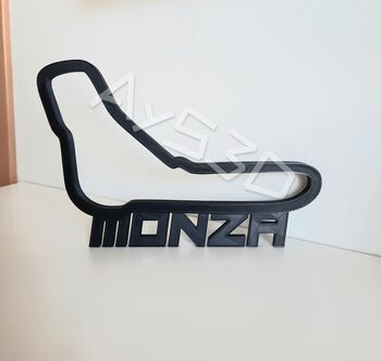 CIRCUITO MONZA Decorativo zona gamer de F1 Formula 1 Moto GP Trazado real