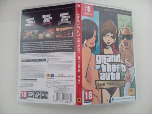 Grand Theft Auto: The Trilogy – The Definitive Edition Nintendo Switch