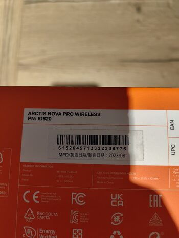 Steelseries arctis Nova Pro Wireless 