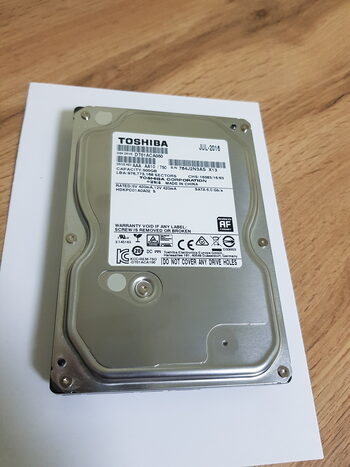 Toshiba 500 GB HDD Storage