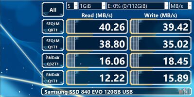 Samsung 840 Series 120 GB SSD Storage for sale