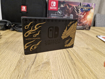 Nintendo switch v2 monster hunter rise edition+ priedai