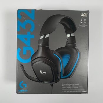 Logitech G432 Wired Gaming Headset 7.1 Surround Sound DTS Headphone:X 2.0 Mic