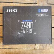 MSI Z490-A Pro Motherboard (Intel Core, LGA 1200-Socket, DDR4, Dual M.2 Slots, USB 3.2 Gen 2, 2.5G LAN) Defective Motinine plokste MB Motherboard Defektuota