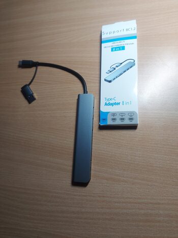 Usb, usb c šakotuvas, adapteris, plėstuvas