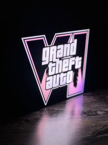 GameZone Aksesuaras Šviesdėžė GTA 6 su LED