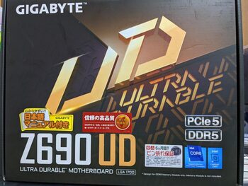 GIGABYTE Z690 UD DDR5 Motherboard Motininė Plokštė