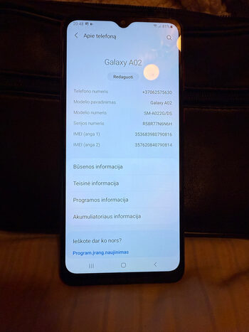 Samsung Galaxy A02 for sale