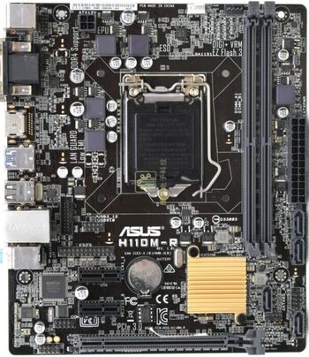 Buy Asus H110M-R Intel H110 Micro ATX DDR4 LGA1151 1 x PCI-E x16 Slots Motherboard