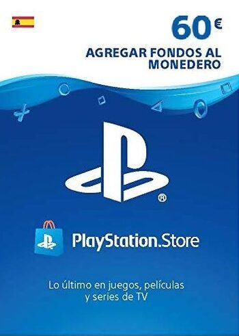 Tarjeta Playstation Network 60 EUR (ES) código PSN España