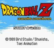Dragon Ball Z: Legendary Super Warriors Game Boy Color for sale