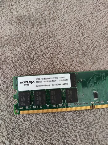 Sochox ddr2 4gb 800mhz PC2 6400U