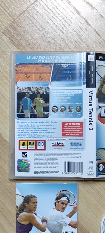 Virtua Tennis 3 PSP for sale