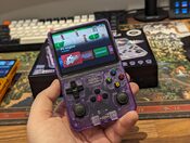 R36s Purple zaidimu konsole