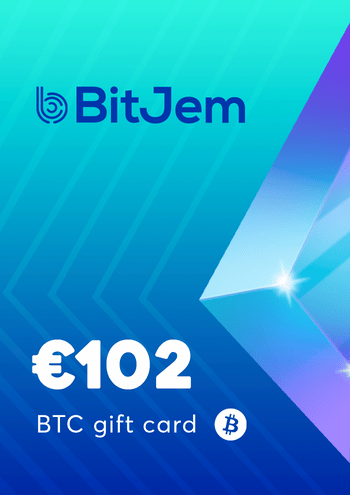 BitJem Bitcoin Gift Card 102 EUR Key GLOBAL