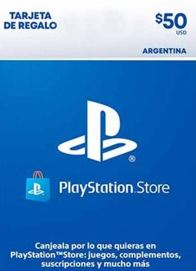 E-shop PlayStation Network Card 50 USD (AR) PSN Key ARGENTINA
