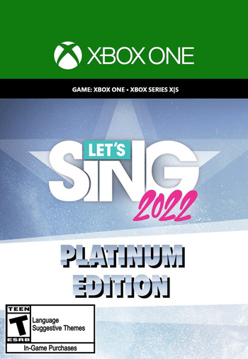 Let's Sing 2022 Platinum Edition XBOX LIVE Key EUROPE