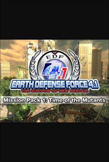 EARTH DEFENSE FORCE 4.1: Mission Pack 1: Time of the Mutants (DLC) (PC) Steam Key EUROPE