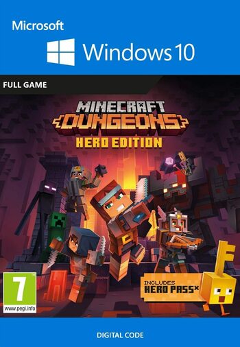 Minecraft Dungeons : Hero Edition - Clé Windows 10 Store EUROPE