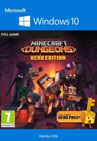 E-shop Minecraft Dungeons: Hero Edition - Windows 10 Store Key GLOBAL