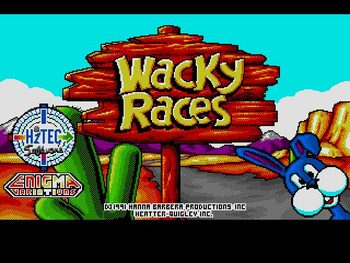 Wacky Races (1991) Game Boy Color