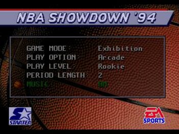 NBA Showdown SEGA Mega Drive