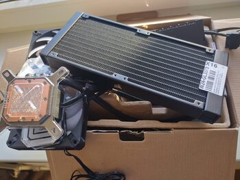 Redeem Corsair iCUE H100i ELITE CAPELLIX 2400 RPM Water Cooled CPU Cooler