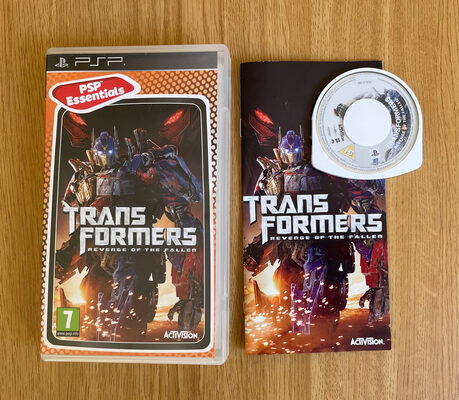 Transformers: Revenge of the Fallen PSP