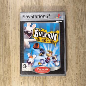 Rayman Raving Rabbids PS2 [SOLO CAJA]