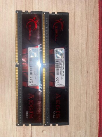 G.Skill Aegis 16 GB (2 x 8 GB) DDR4-2800 Black / Red PC RAM