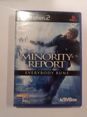 Minority Report: Everybody Runs PlayStation 2