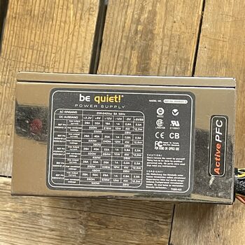 BE QUIET BQT P4-350W-G1.3 350W PSU Maitinimo blokas