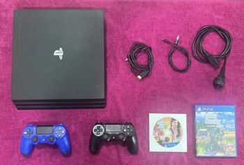 PlayStation 4 Pro, Black, 1TB 2 pulteliai ir 2 žaidimai