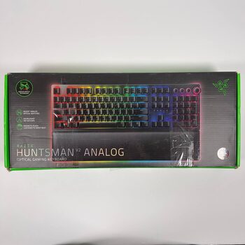 Razer Huntsman V2 Analog Gaming Keyboard: Adjustable Actuation via Analog Swtich