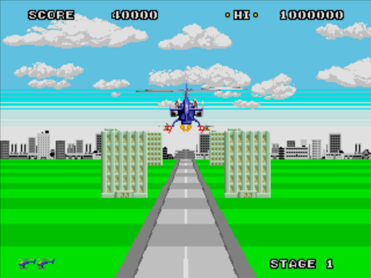 Super Thunder Blade (1988) SEGA Mega Drive