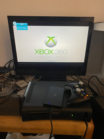 Xbox 360 Elite, RGH, Black, 500GB, 172 Games