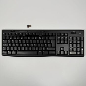 Logitech K270 Wireless Keyboard for Windows 2.4 GHz Wireless Full-Size Numpad