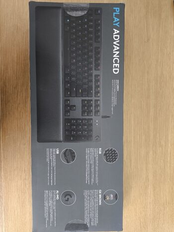 Logitech G513 Carbon qwerty klaviatūra
