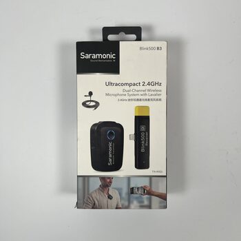 Saramonic Blink 500 B3 Ultracompact 2.4 GHz Dual Channel Wireless Microphone