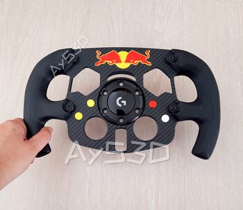 MOD F1 Fórmula 1 RED BULL para Volante Logitech G29 y G923 de PS PlayStation 