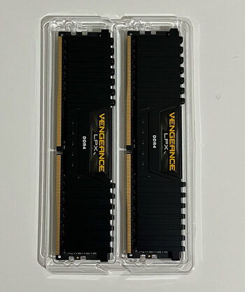 Get Corsair 16 GB (2 x 8 GB) DDR4-3000 Black PC RAM