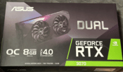 Asus GeForce RTX 3070 8 GB 1500 Mhz PCIe x16 GPU